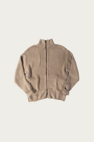 Aviva Jifei Xue - Drivers Knit Sweater - Pewter - Canoe Club