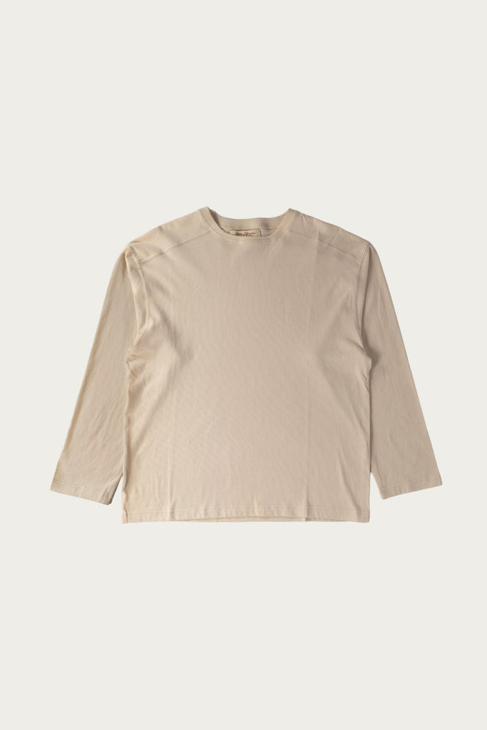 Aviva Jifei Xue - Long Sleeve Arc Tee - Natural Cotton Jersey - Canoe Club