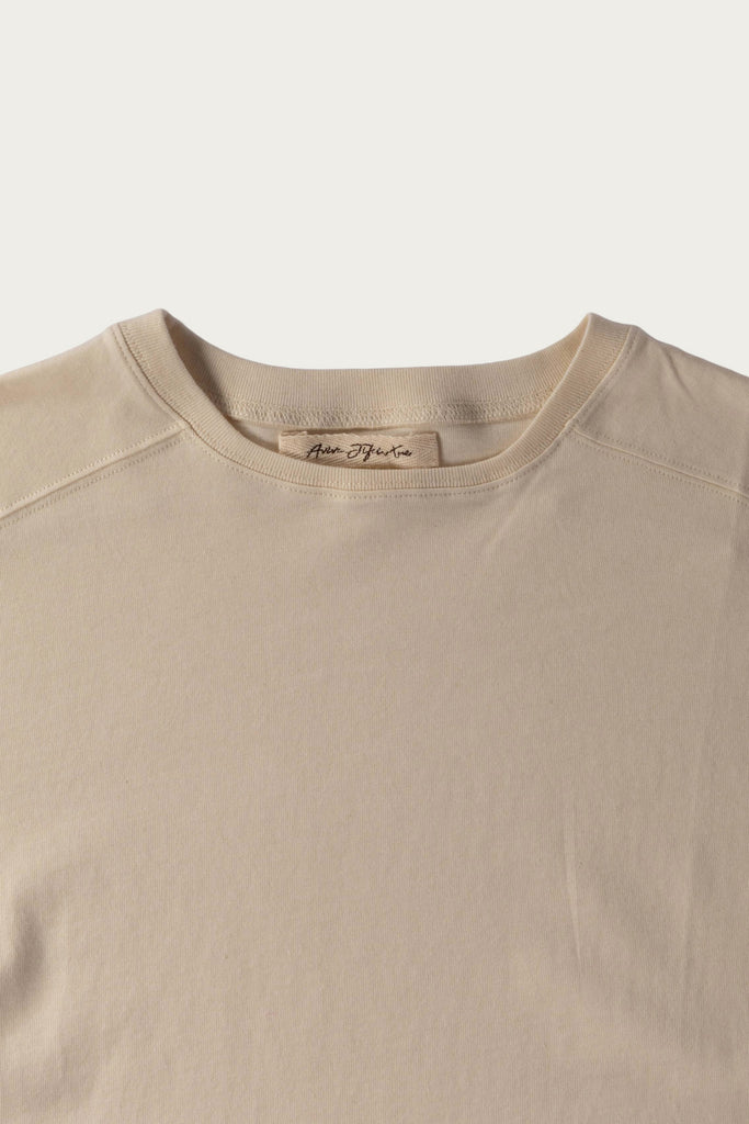 Aviva Jifei Xue - Long Sleeve Arc Tee - Natural Cotton Jersey - Canoe Club