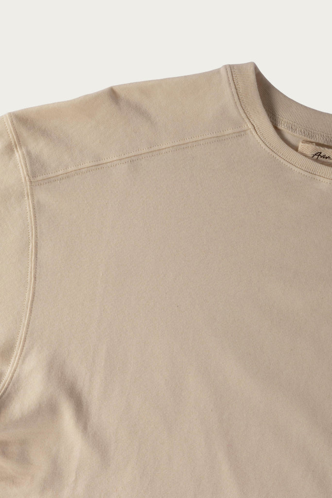 Aviva Jifei Xue - Long Sleeve Arc Tee - Natural Cotton Jersey - Canoe Club