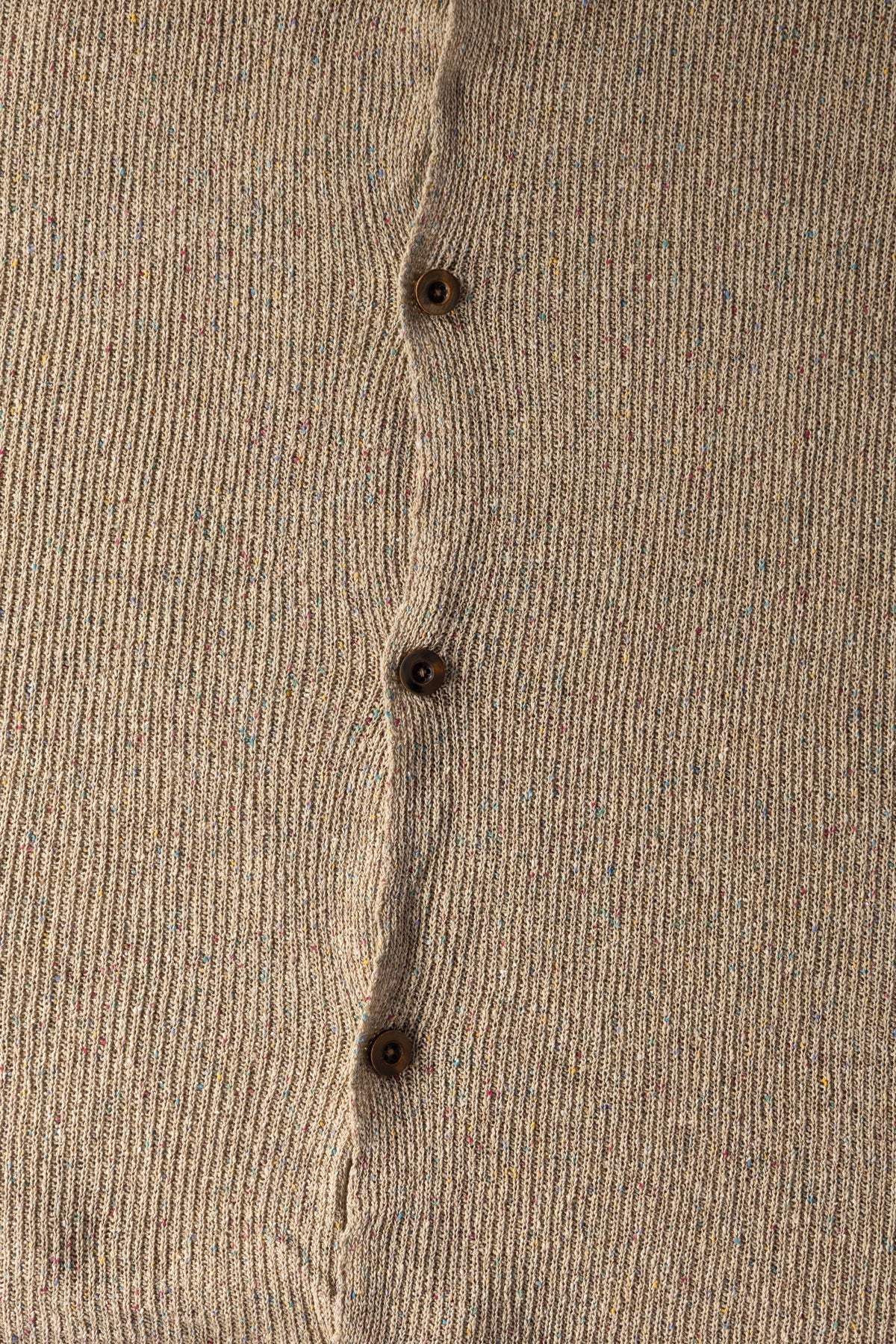 Aviva Jifei Xue - Knit Boxy Shirt - Natural Mix - Canoe Club