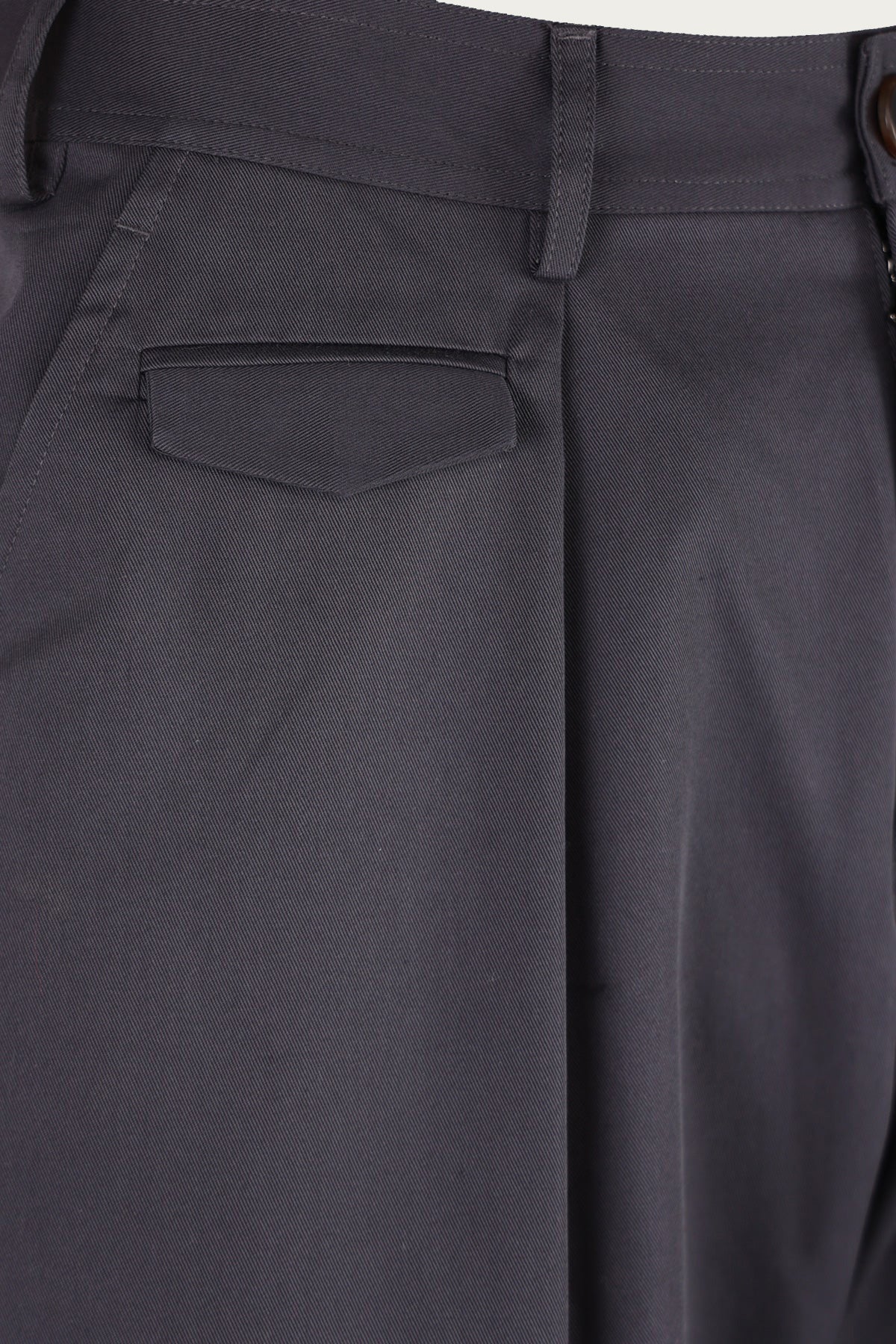 Bardo - Pleat Pant - Charcoal - Canoe Club