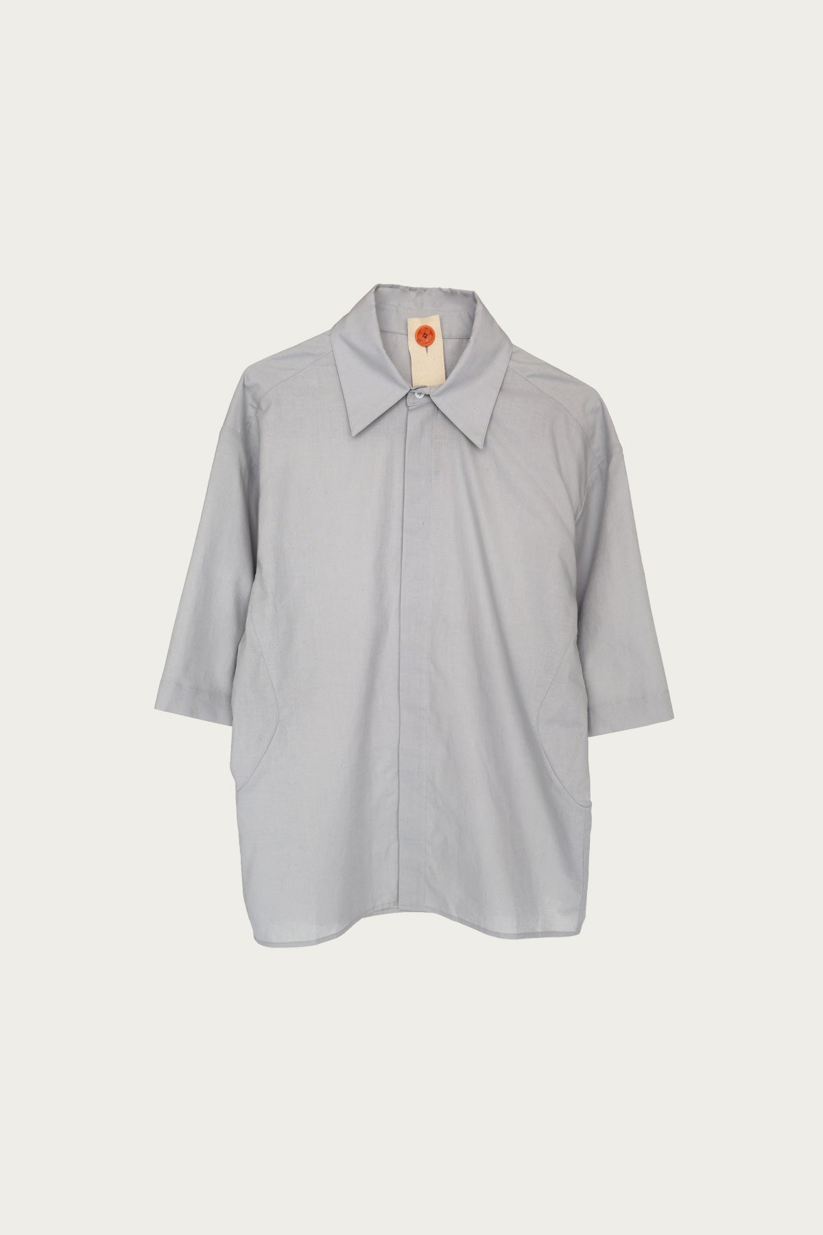 Bardo - Short Sleeve Gusset Shirt - Fog - Canoe Club