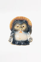 Beams Japan - Fortune Raccoon Dog Piggy Bank - Navy - Canoe Club