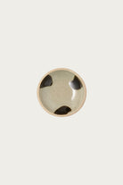 Beams Japan - Hamadagama Round Plate - White/Olive - Canoe Club