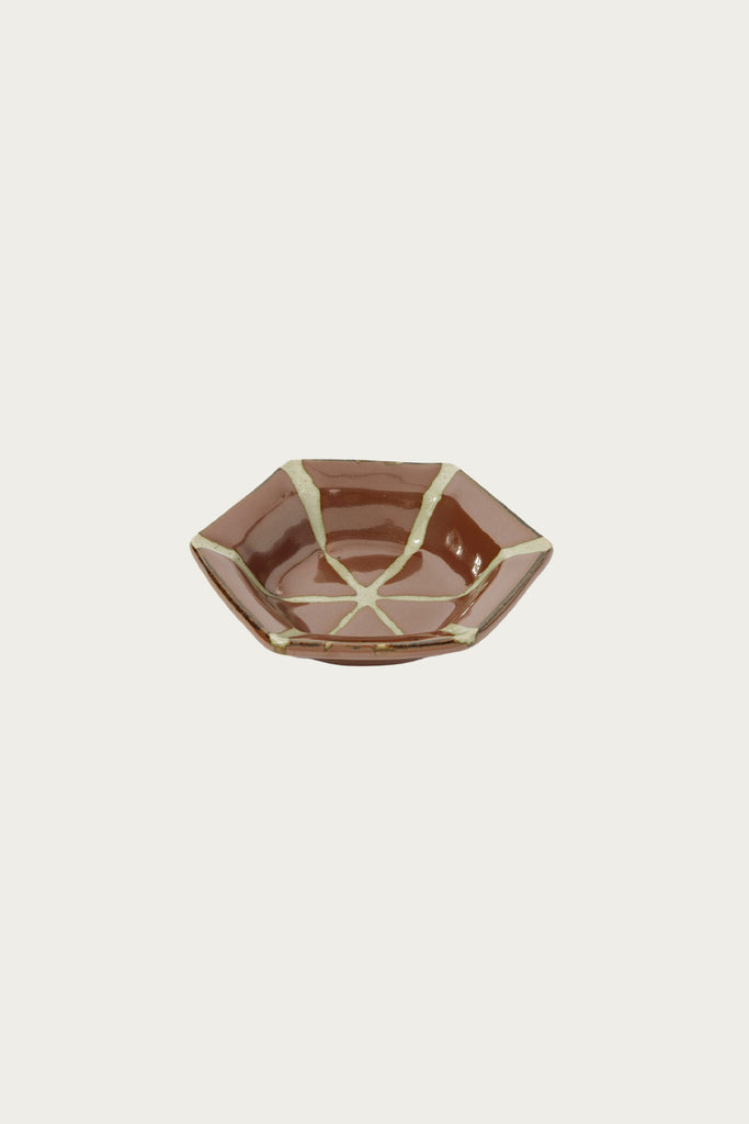 Beams Japan - Hamadagama x fennica Hexagon Plate - Brown - Canoe Club