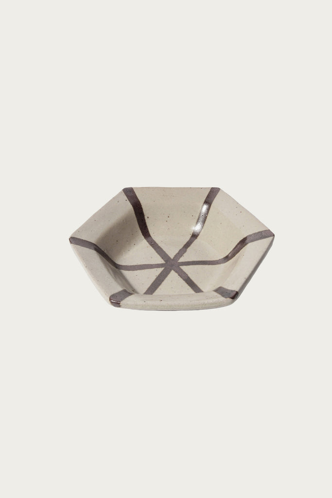 Beams Japan - Hamadagama x fennica Hexagon Plate - White - Canoe Club