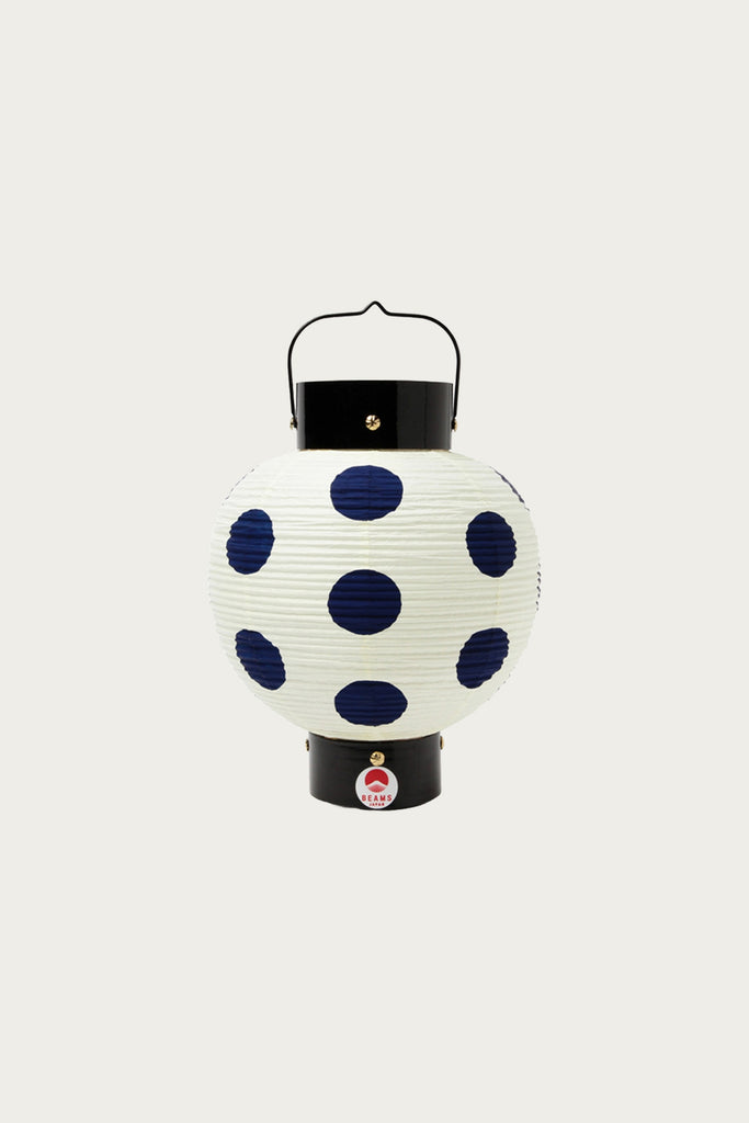 Beams Japan - Paper Lantern Polka Dots - Indigo - Canoe Club