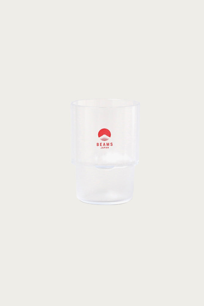 Beams Japan - Stacking Cup Clear - Clear/Red - Canoe Club