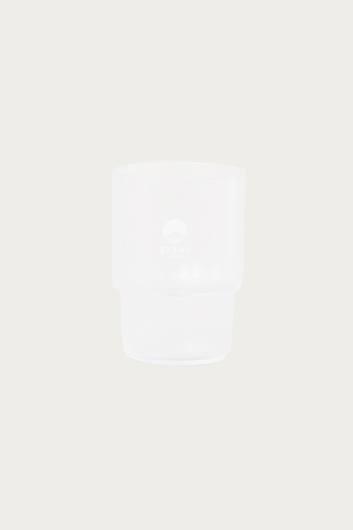 Beams Japan - Stacking Cup Clear - Clear/White - Canoe Club