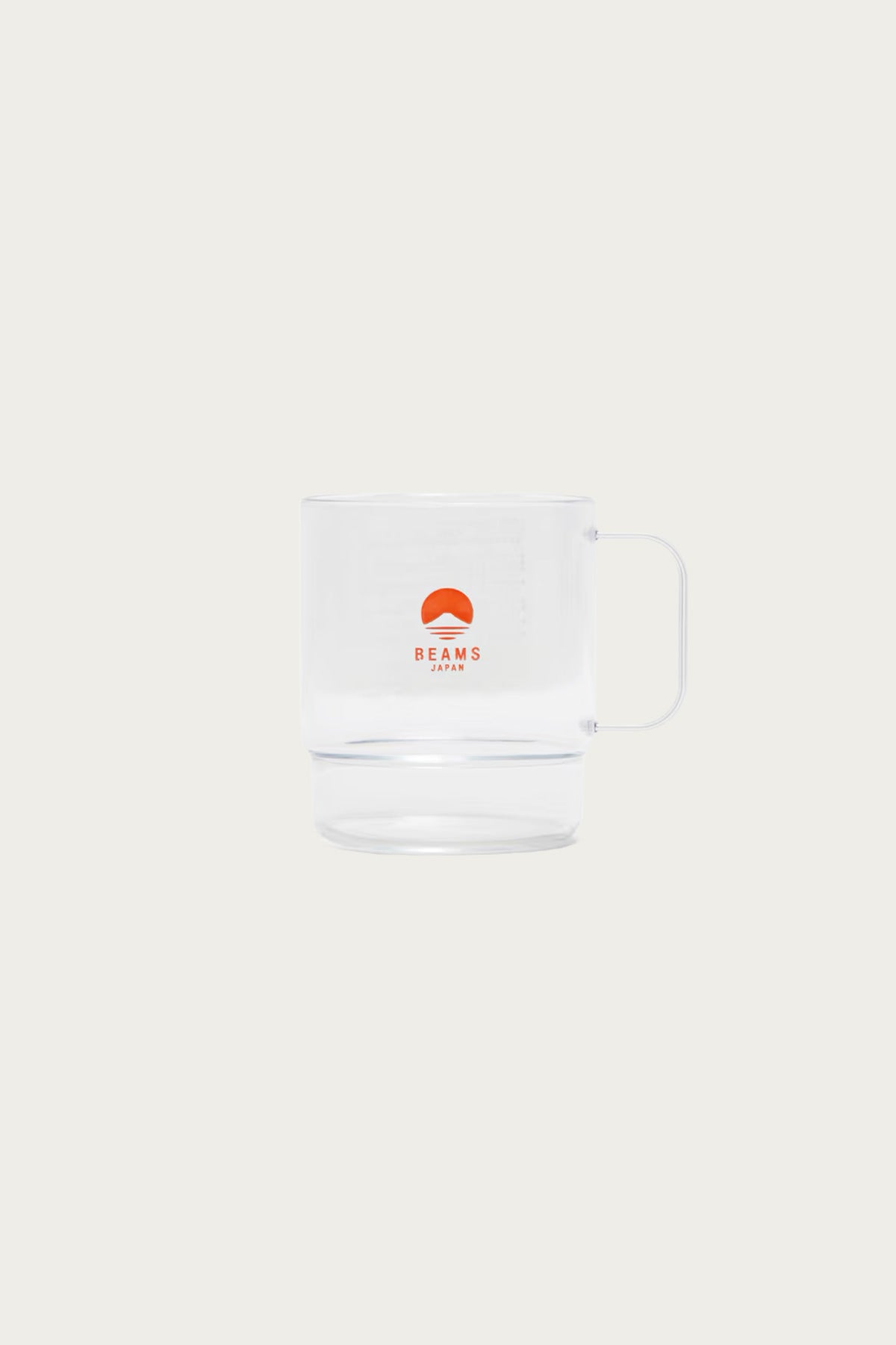 Beams Japan - Stacking Mug Clear - Clear/Orange - Canoe Club