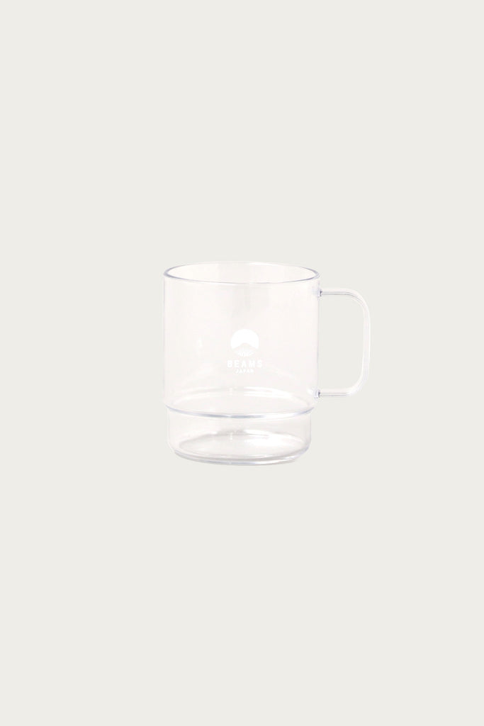 Beams Japan - Stacking Mug Clear - Clear/White - Canoe Club