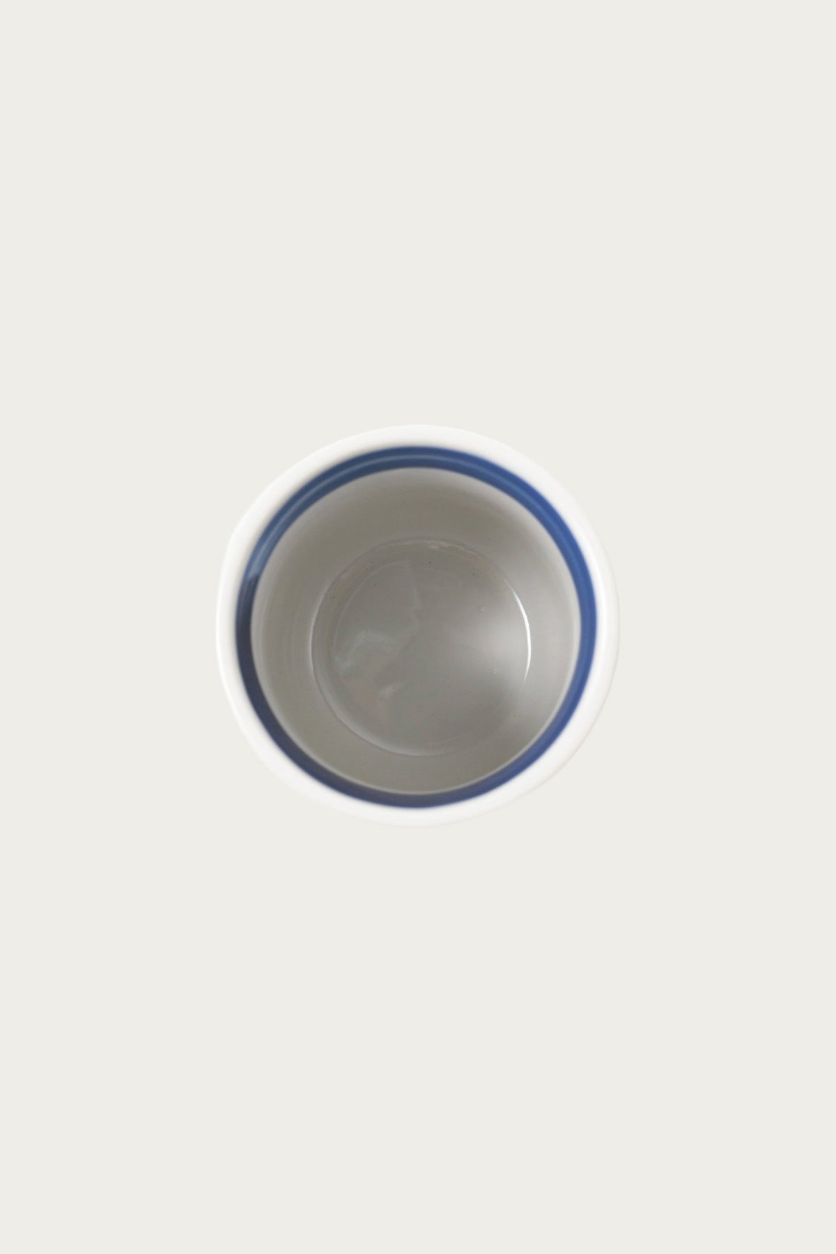 Beams Japan - Ceramic Sushi Cup - White/Indigo - Canoe Club