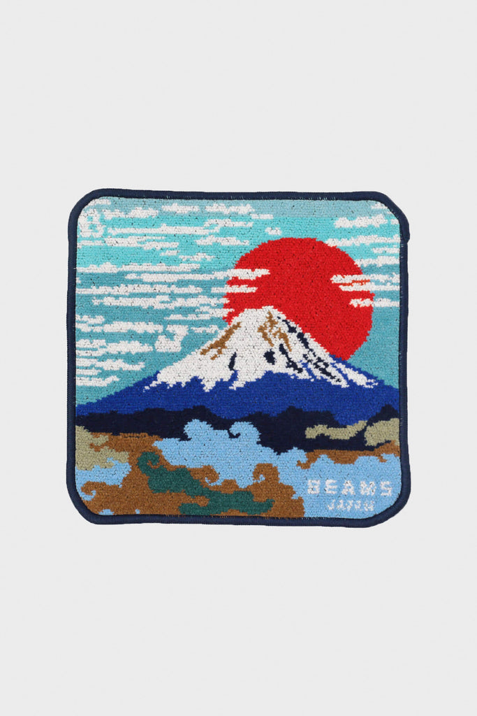 Beams Japan - Chenille Hand Towel - Blue - Canoe Club