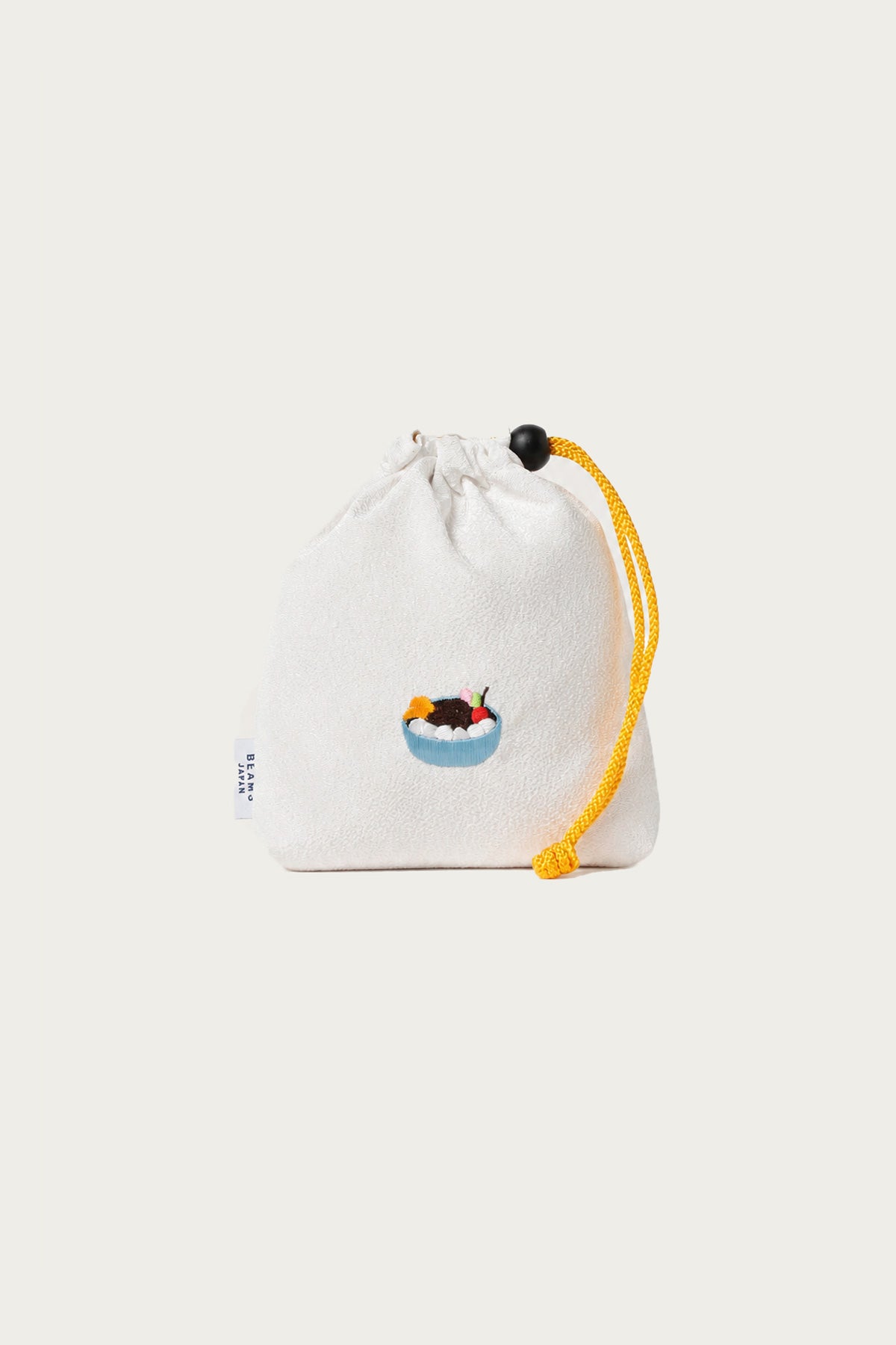 Beams Japan - Embroidered Drawstring Bag - Anmitsu - Canoe Club