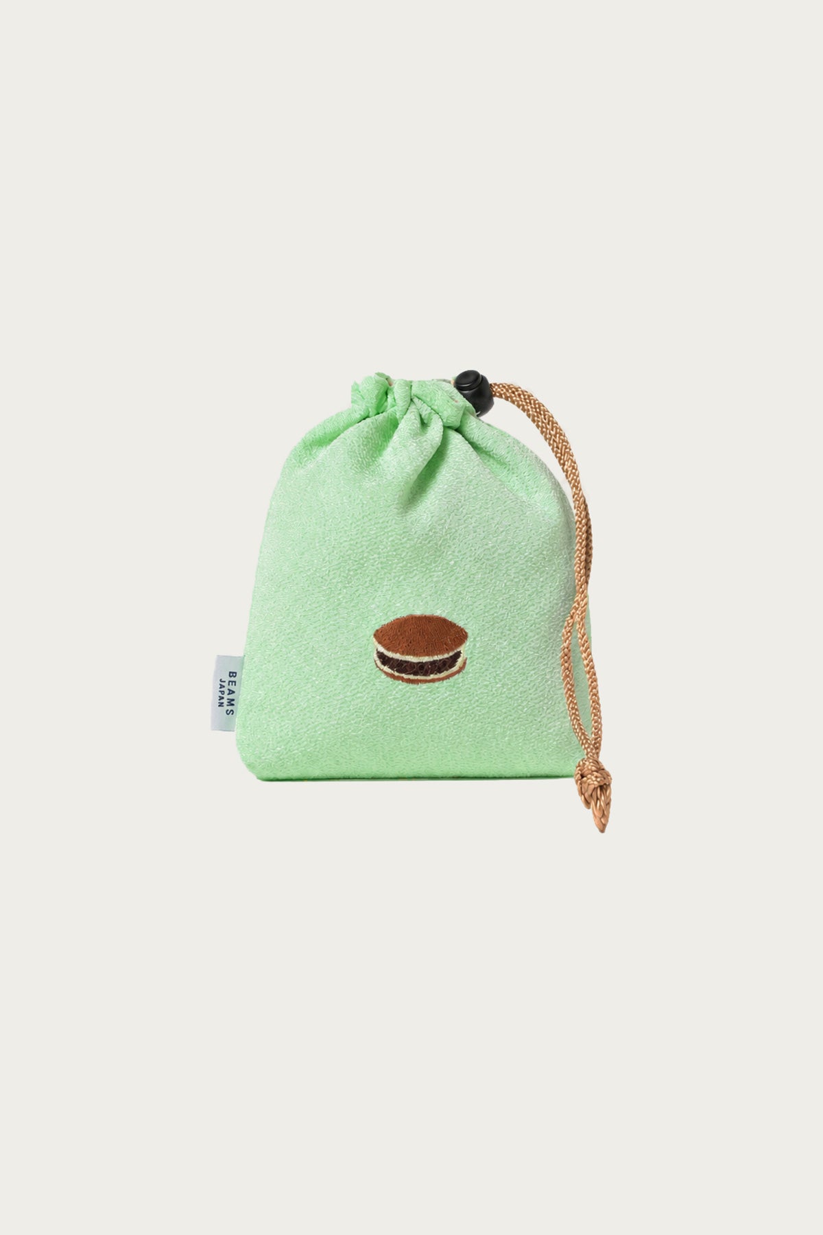 Beams Japan - Embroidered Drawstring Bag - Dorayaki - Canoe Club