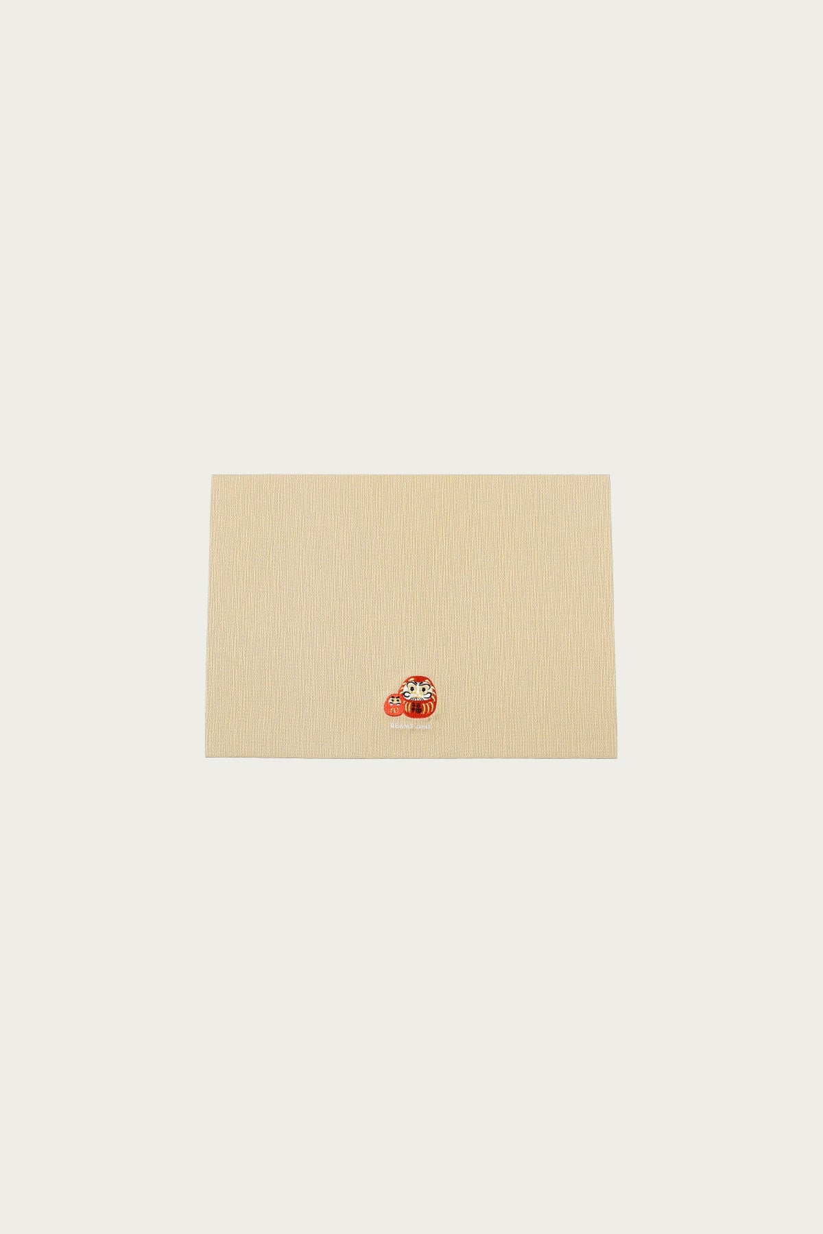 Beams Japan - Embroidery Tea Mat - Daruma - Canoe Club