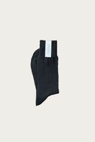 Beams Japan - fennica Paper Mix Socks - Charcoal Grey - Canoe Club