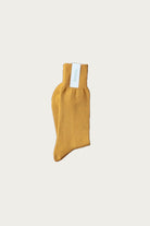 Beams Japan - fennica Paper Mix Socks - Mustard - Canoe Club