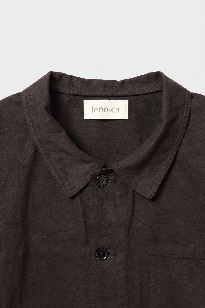 Beams Japan - fennica Work Court Jacket - Black - Canoe Club