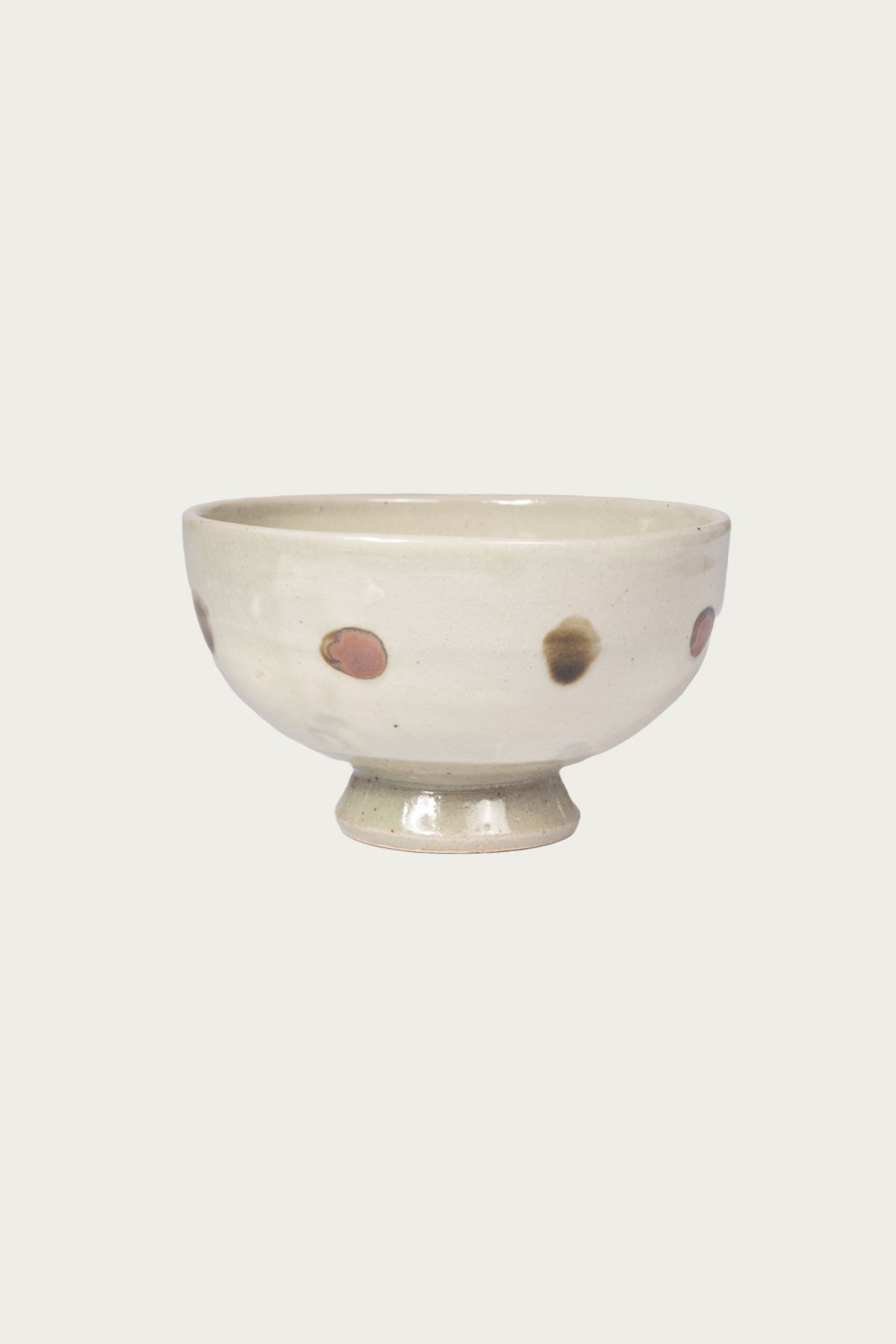 Beams Japan - Hamadagama x fennica Ceramic Bowl - Brown Dots - Canoe Club