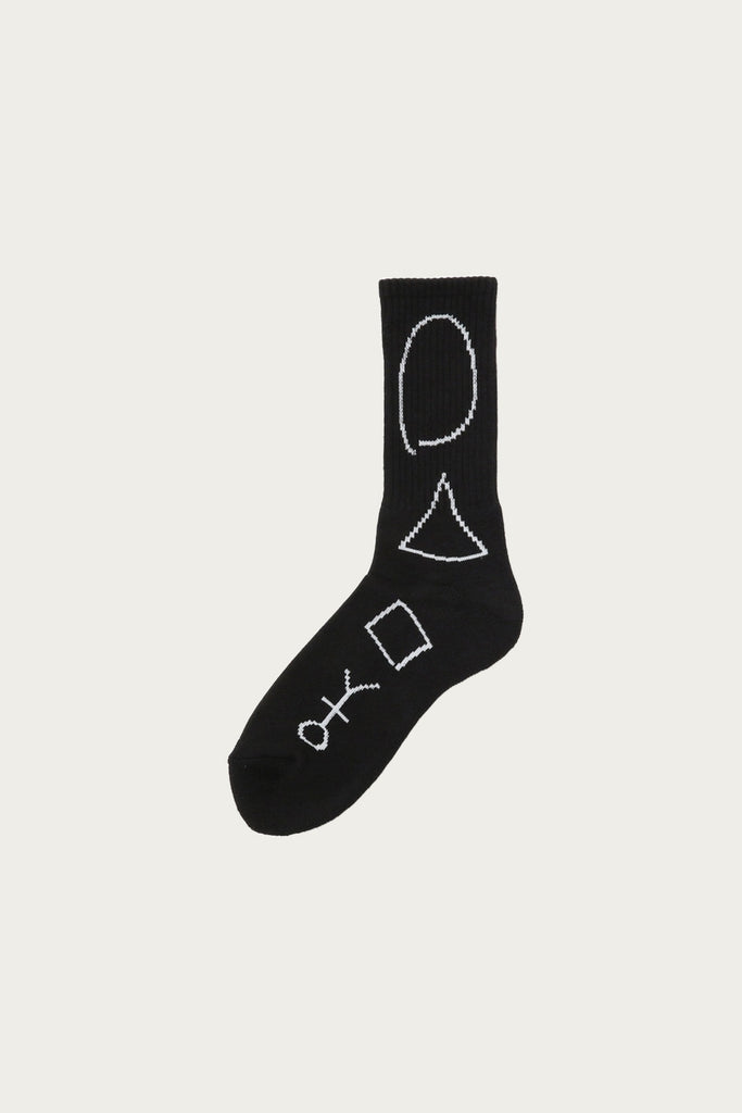 Beams Japan - Himma x Tokyo Cultuart by Beams Socks - Black - Canoe Club