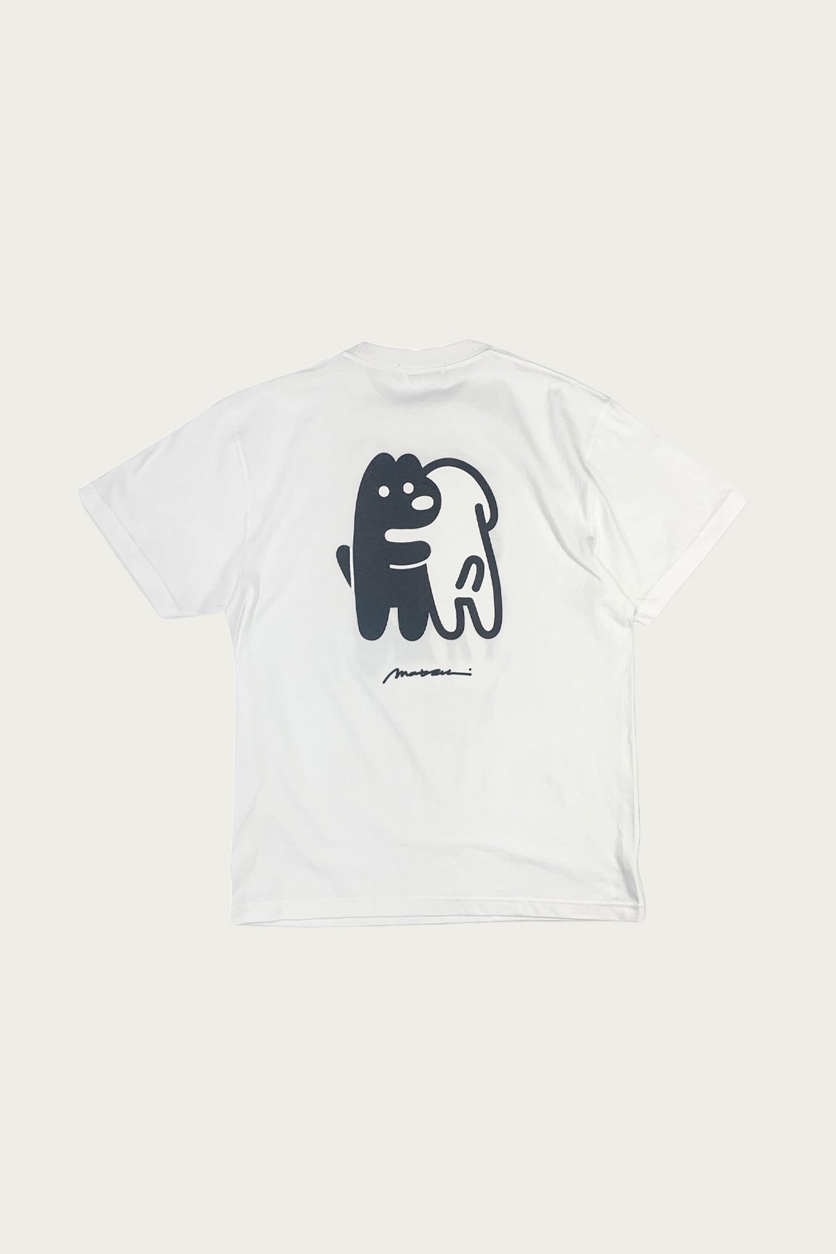 Beams Japan - matsui x Tokyo Cultuart by Beams Tee (Hug) - White - Canoe Club