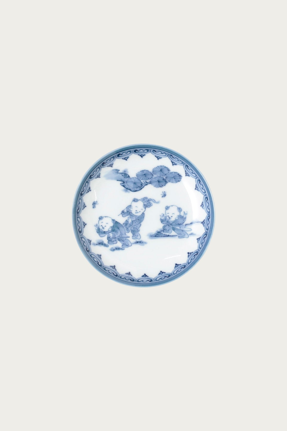 Beams Japan - Mikawachi Ware Karako Pattern Small Dish - Canoe Club