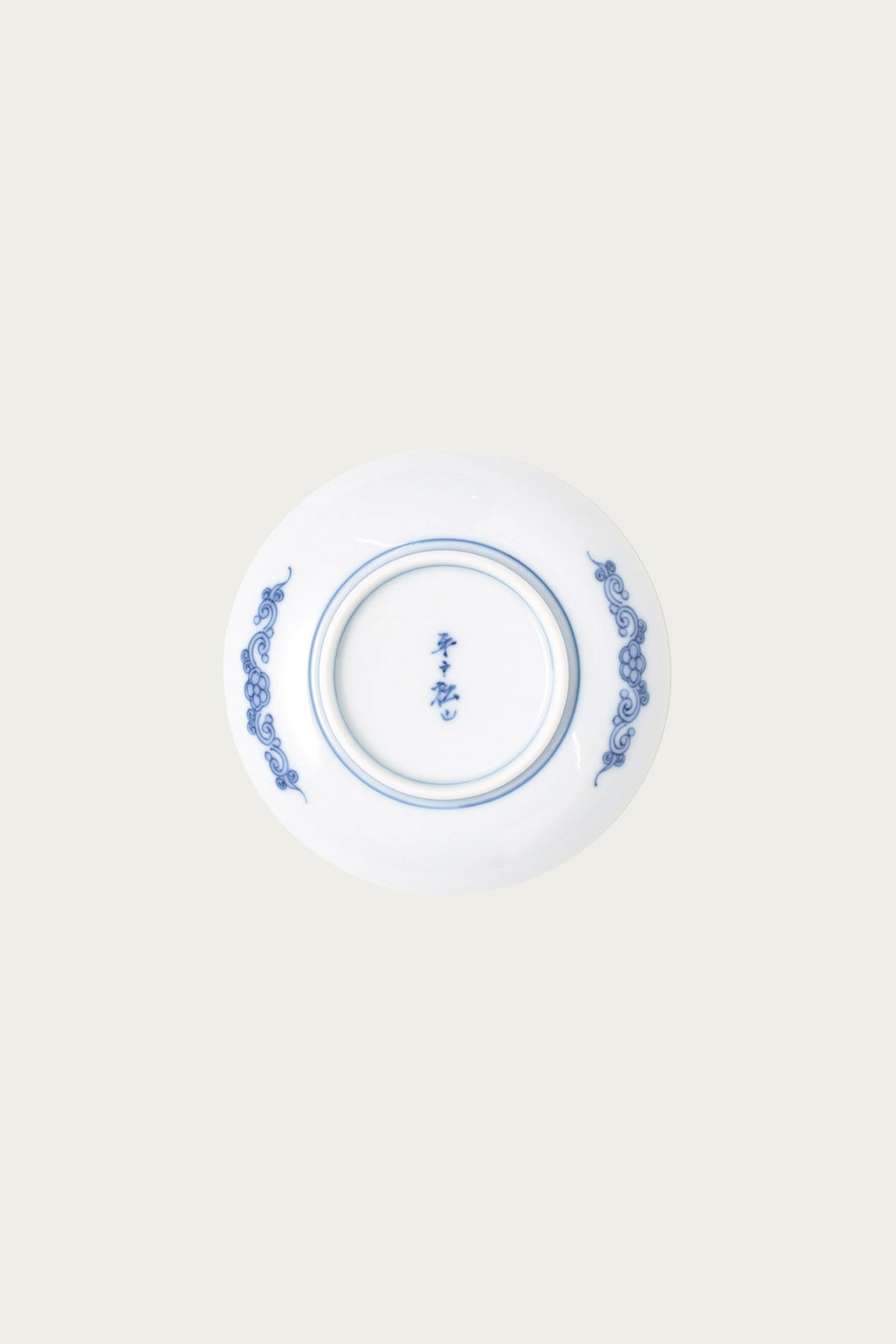 Beams Japan - Mikawachi Ware Seigaiha Pattern Small Dish - Canoe Club