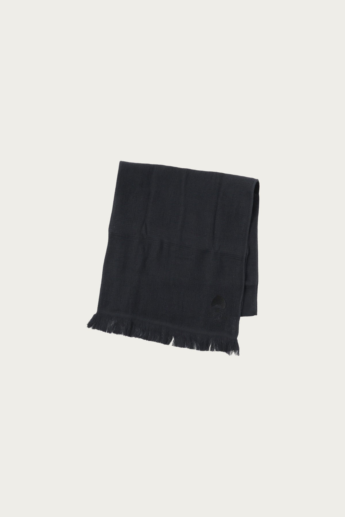 Beams Japan - Miyazaki Towel Beams Japan Scarf - Black - Canoe Club