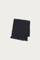 Beams Japan - Miyazaki Towel Beams Japan Scarf - Black - Canoe Club