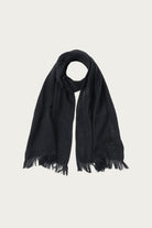 Beams Japan - Miyazaki Towel Beams Japan Scarf - Black - Canoe Club