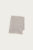 Beams Japan - Miyazaki Towel Beams Japan Scarf - Light Grey - Canoe Club