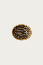 Beams Japan - Nanao Yoshihiro Oval Bowl - Brown/White Stripe - Canoe Club