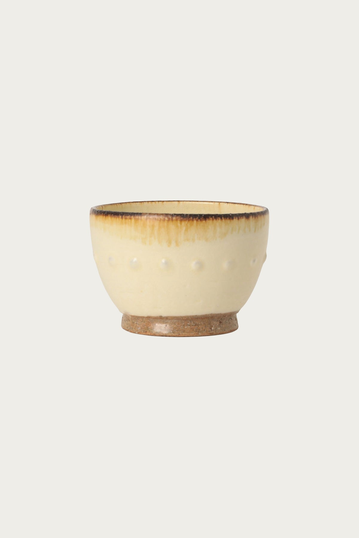 Beams Japan - Nanao Yoshihiro Slip Trailing Coffee Bowl - Tan - Canoe Club