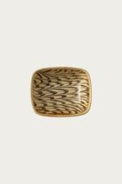 Beams Japan - Nanao Yoshihrio Square Bowl - Tan/Zig Zag - Canoe Club