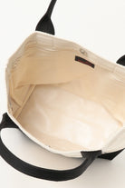 Beams Japan - Sasicco Obi Tote Bag - Natural/Black - Canoe Club