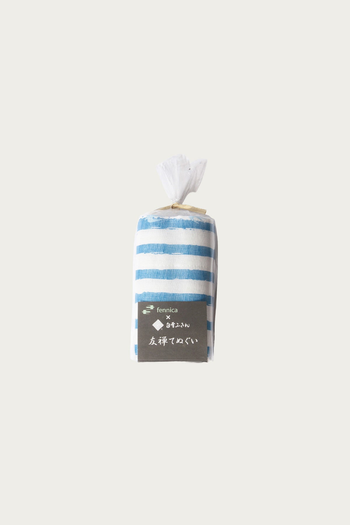 Beams Japan - Shirayuki Fukin x fennica Tenugui Towel - Blue - Canoe Club