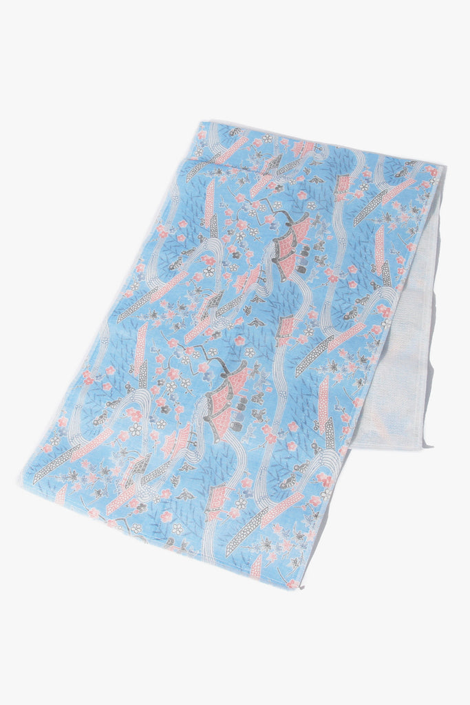 Beams Japan - Shirayuki Tenugui Towel - Blue - Canoe Club