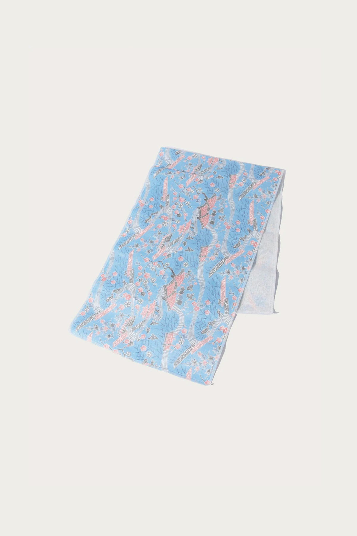 Beams Japan - Shirayuki Tenugui Towel - Blue - Canoe Club