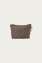 Beams Japan - Takata x Beams Japan Flat Tatami Pouch - Brown/White - Canoe Club