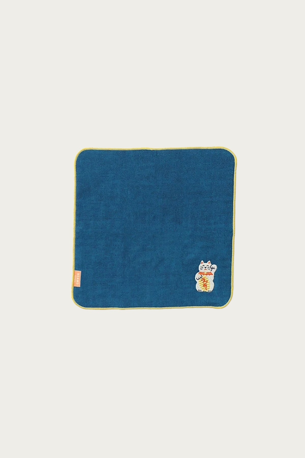 Beams Japan - Hightide x Beams Japan Embroidery Hand Towel - Cat - Canoe Club
