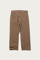 Beams Plus - 5 Pocket Classic OC Pique - Organic Brown Cotton Iron-Dyeing - Canoe Club