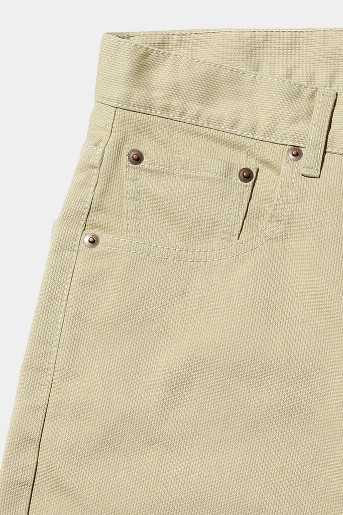 Beams Plus - 5 Pocket Shorts Pique - Beige - Canoe Club