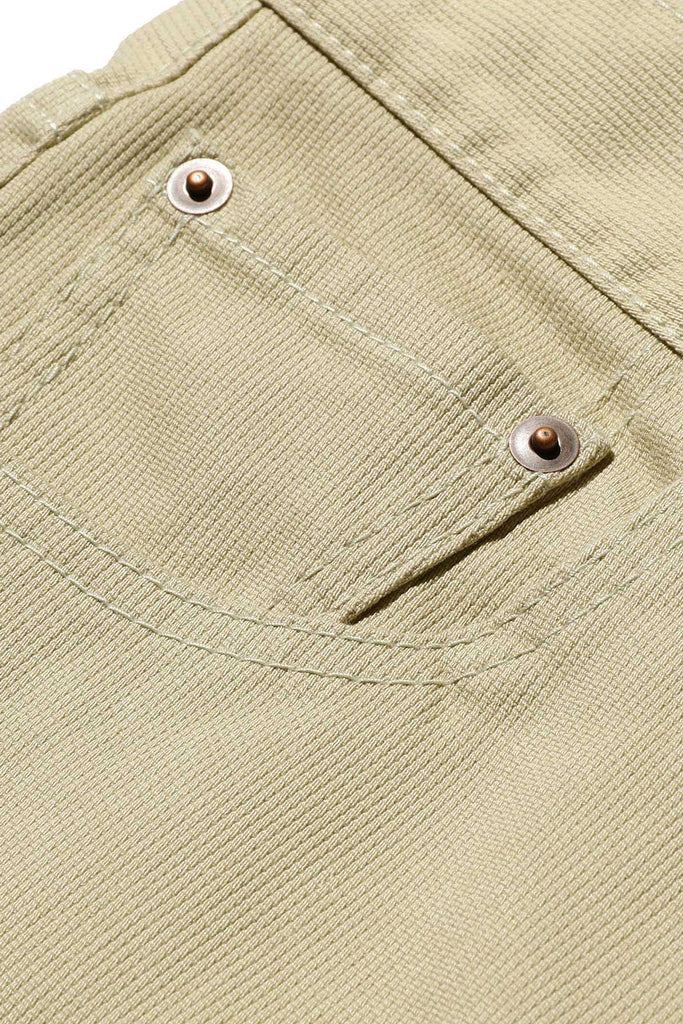 Beams Plus - 5 Pocket Shorts Pique - Beige - Canoe Club