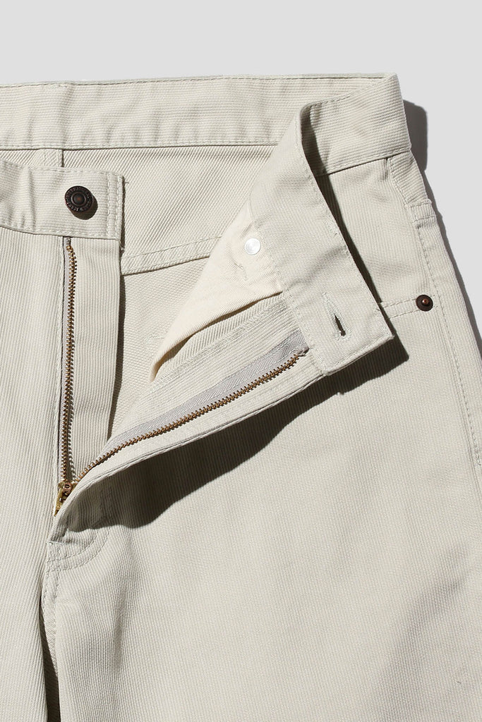 Beams Plus - 5 Pocket Shorts Pique - Oyster - Canoe Club