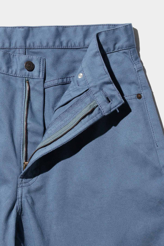 Beams Plus - 5 Pocket Shorts Pique - Sax - Canoe Club