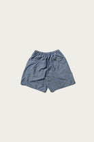 Beams Plus - MIL Athletic Shorts NYCO Indigo Chambray Discharge Print - Calico - Canoe Club