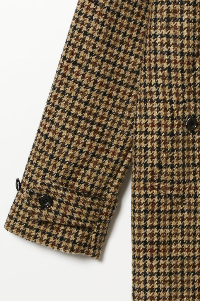 Beams Plus - Bal Collar Coat Harris Tweed - Gun Club - Canoe Club