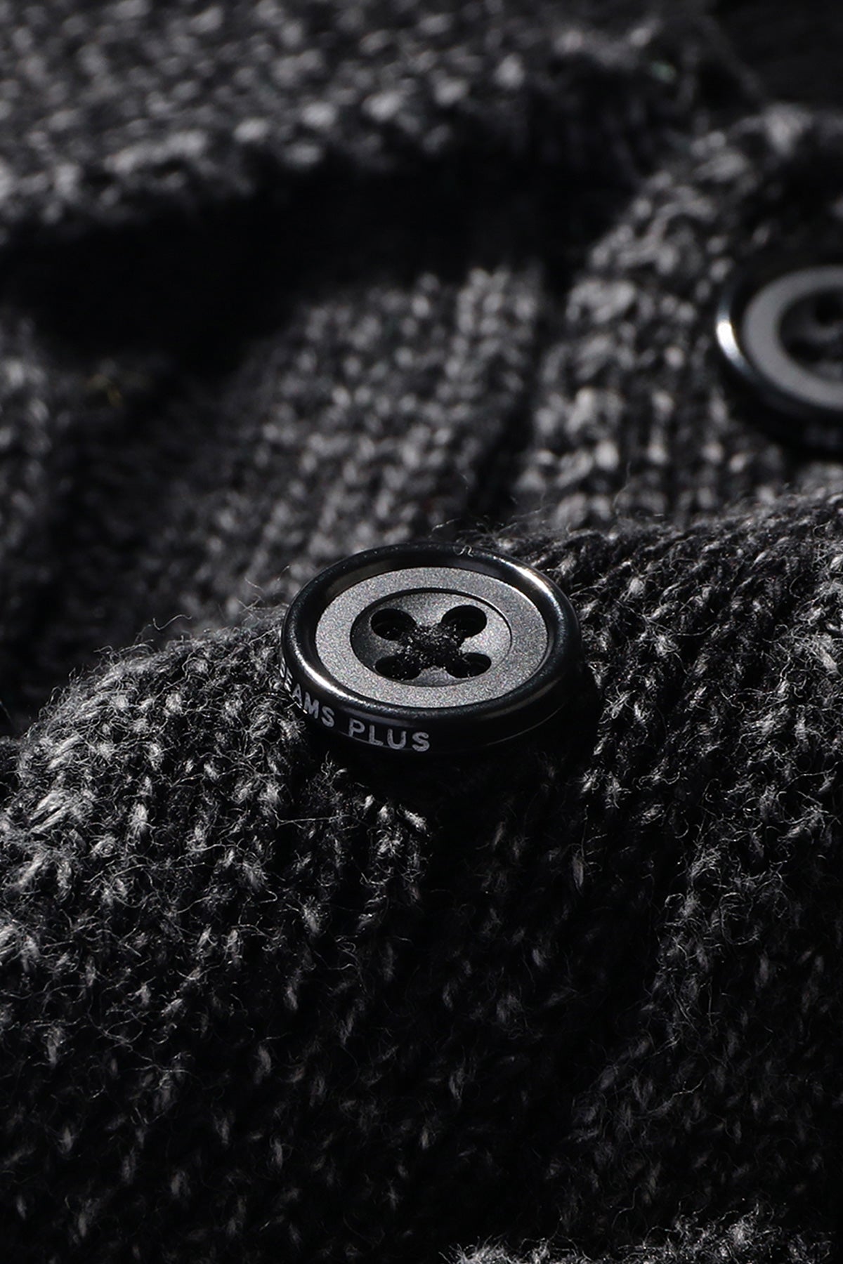 Beams Plus - Cable Polo Pigment Dyed Yarn - Black - Canoe Club
